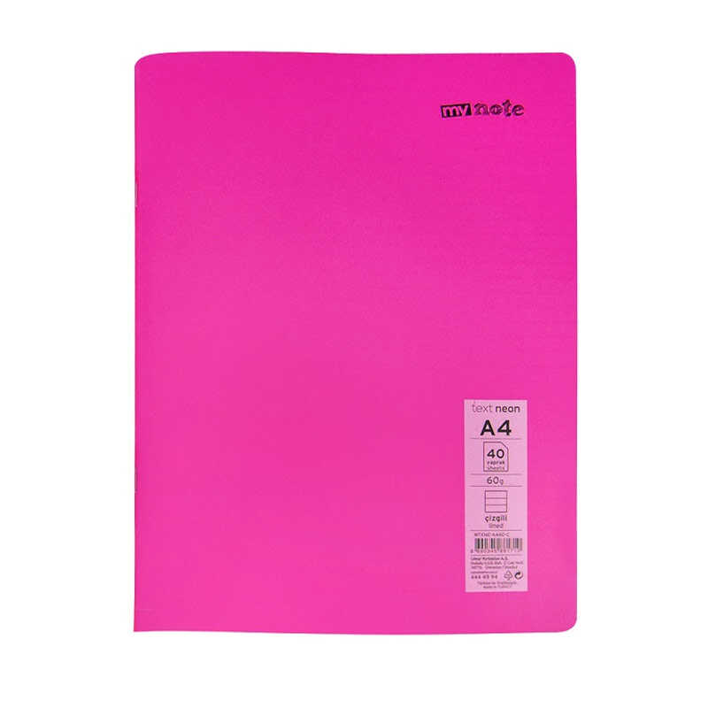 Pembe Defter Çizgili